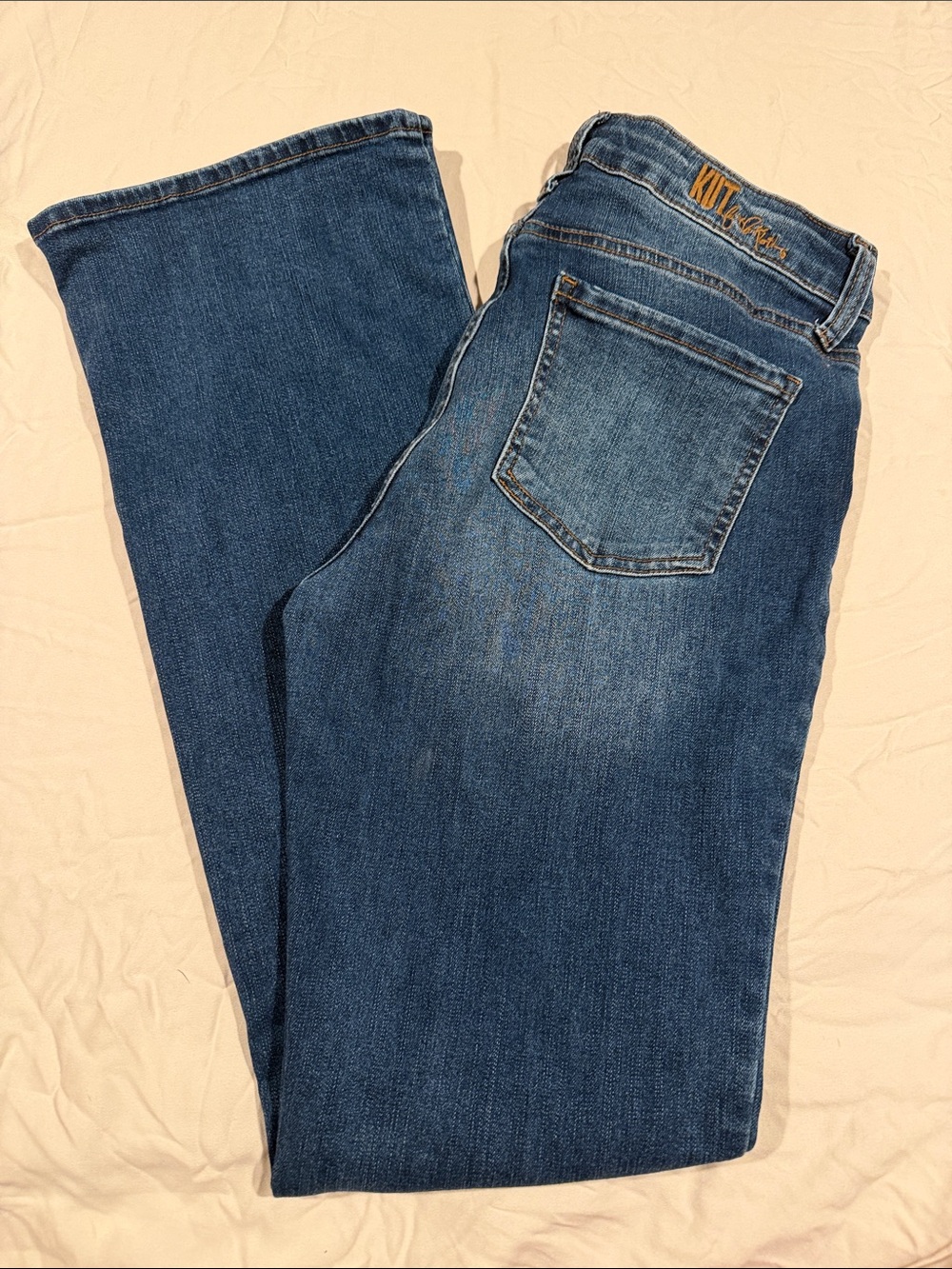 Kut from the Kloth Nicole High Rise Women's Dark Blue Bootcut Jeans